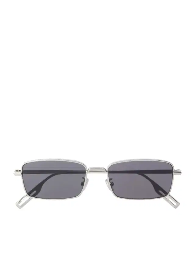 DIOR Eyewear DiorBlackSuit S21U Square-Frame Silver-Tone Sunglasses - Men