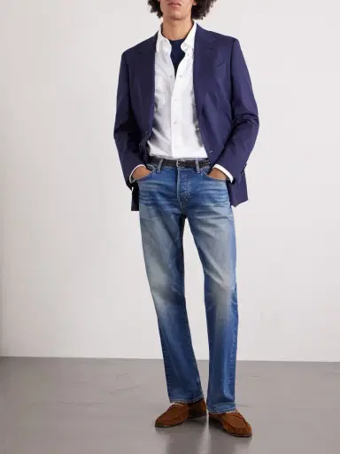 Tom Ford Straight-Leg Selvedge Jeans - Men | Thumbnail 2