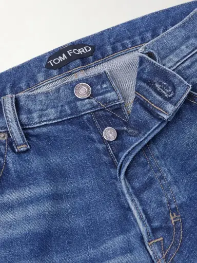 Tom Ford Straight-Leg Selvedge Jeans - Men | Thumbnail 6