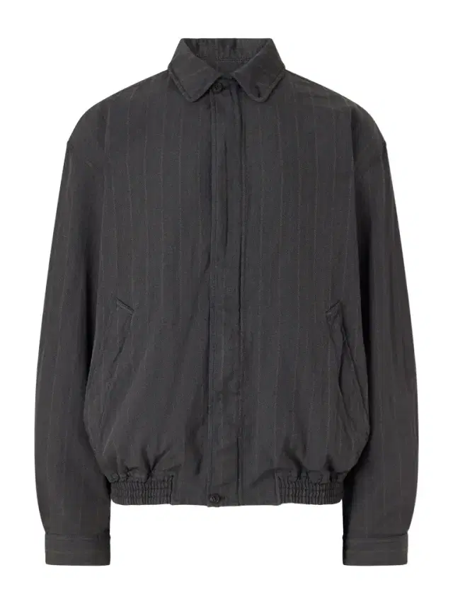 COMME des GARCONS HOMME Crinkled Striped Herringbone Jacket - Men