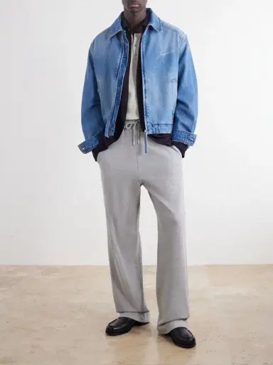 Jacquemus Logo-Print Denim Jacket - Men | Thumbnail 2 Jacquemus Logo-Print Denim Jacket - Men | Thumbnail 2