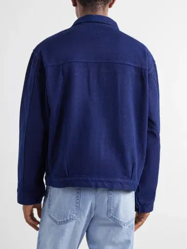 Blue Blue Japan Sashiko-Cotton Jacket - Men | Thumbnail 4 Blue Blue Japan Sashiko-Cotton Jacket - Men | Thumbnail 4