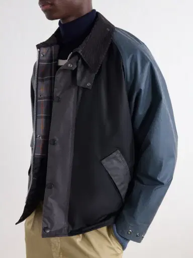 Barbour Bedale Corduroy-Trimmed Waxed Cotton Jacket - Men | Thumbnail 5 Barbour Bedale Corduroy-Trimmed Waxed Cotton Jacket - Men | Thumbnail 5