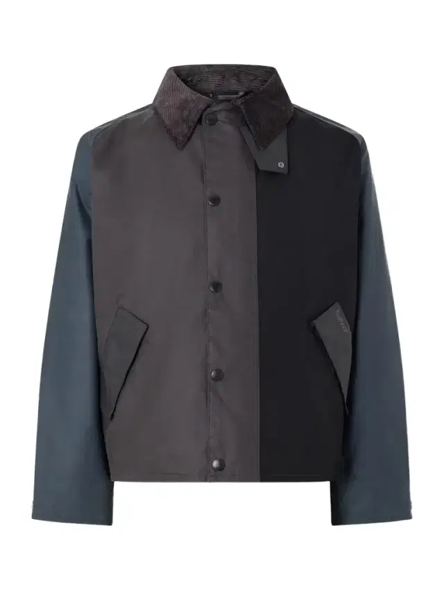 Barbour Bedale Corduroy-Trimmed Waxed Cotton Jacket - Men
