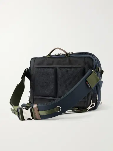Master-Piece Grave Suede and Shell Messenger-Bag - Men | Thumbnail 4