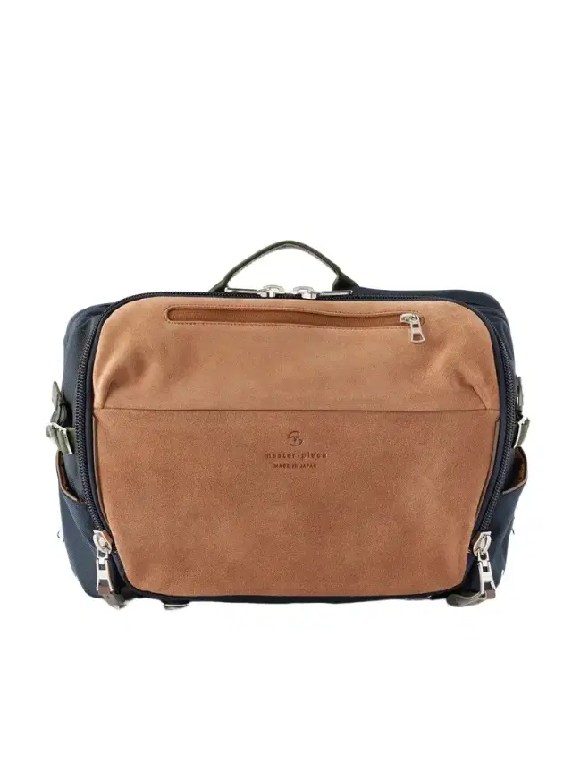 Grave Suede and Shell Messenger-Bag - Men