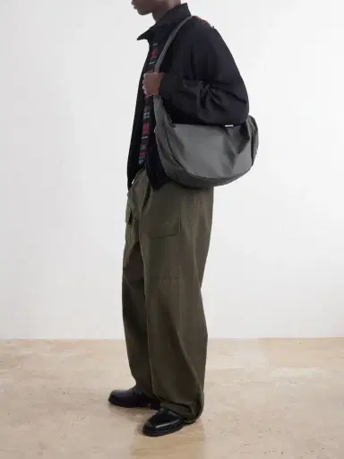 Master-Piece Ark Leather-Trimmed Shell Shoulder Bag - Men | Thumbnail 2
