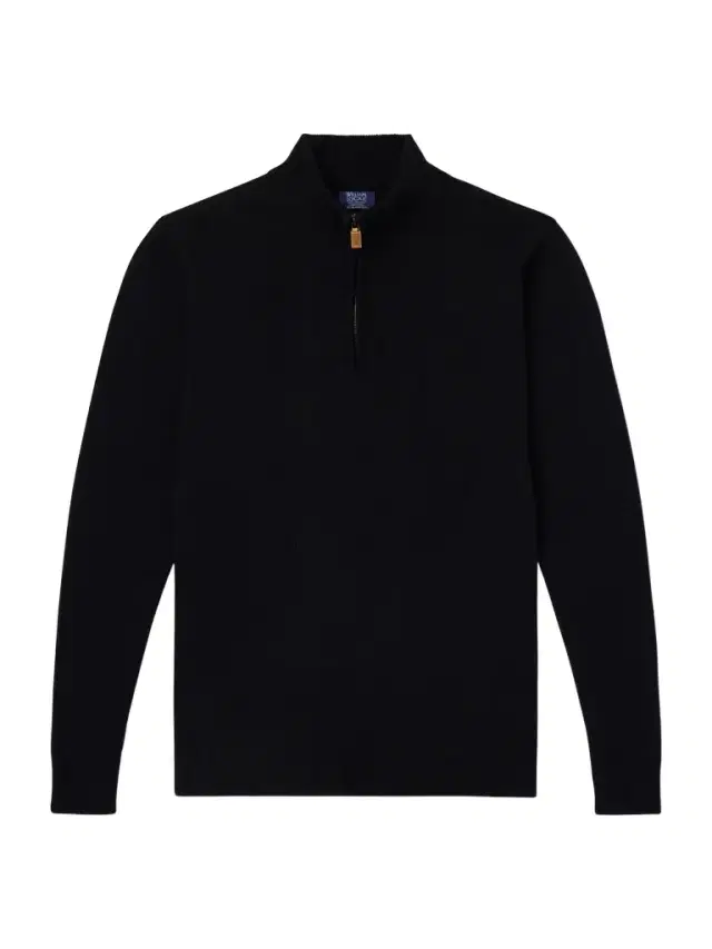 William Lockie Wool Half-Zip Sweater - Men