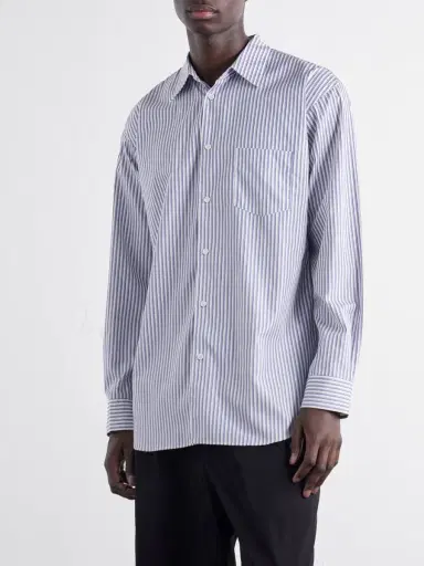 Comme des Garçons SHIRT Striped Cotton-Poplin Shirt - Men | Thumbnail 3 Comme des Garçons SHIRT Striped Cotton-Poplin Shirt - Men | Thumbnail 3