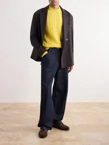 William Lockie Cable-Knit Wool Sweater - Men | Thumbnail 2