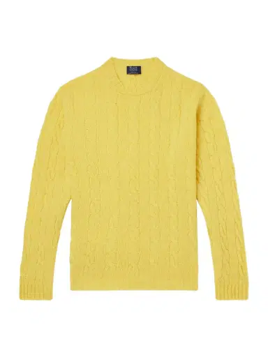 William Lockie Cable-Knit Wool Sweater - Men | Thumbnail 1