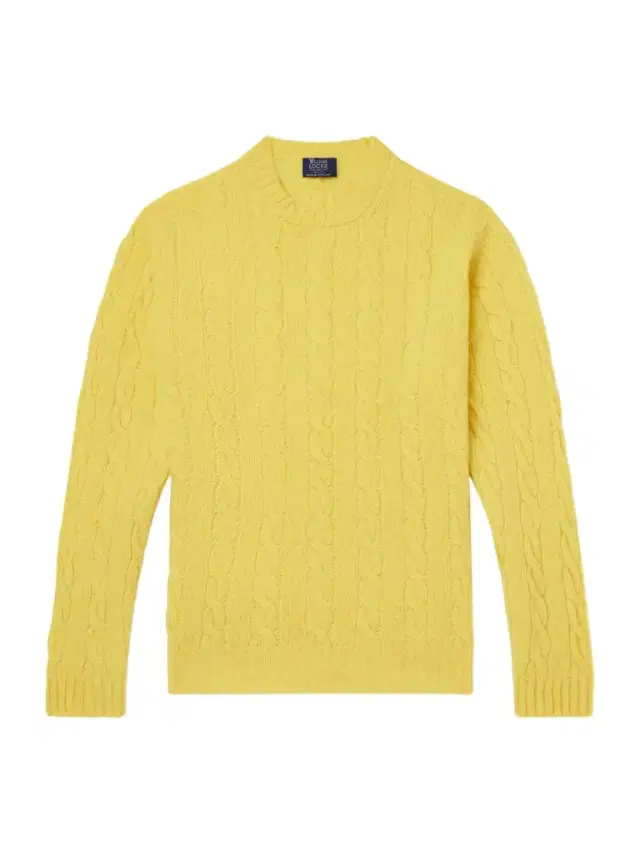 William Lockie Cable-Knit Wool Sweater - Men