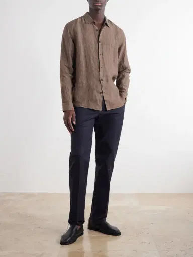 Orlebar Brown Ray Straight-Leg Cotton-Blend Trousers - Men | Thumbnail 2