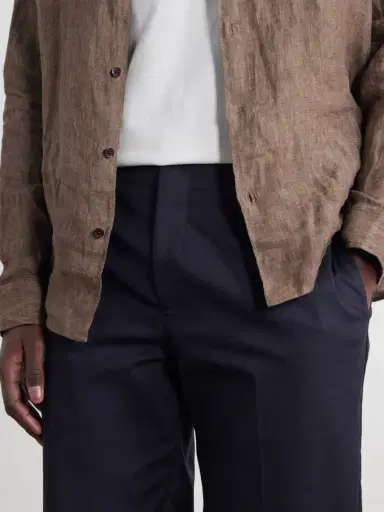 Orlebar Brown Ray Straight-Leg Cotton-Blend Trousers - Men | Thumbnail 5