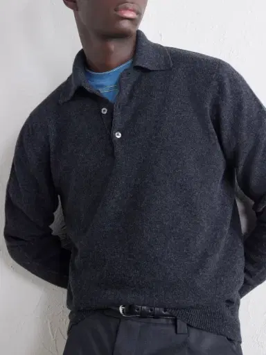 William Lockie Wool Polo Sweater - Men | Thumbnail 5