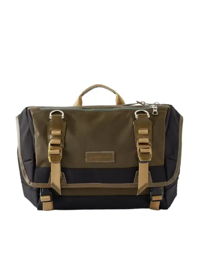 Master-Piece Potential Leather-Trimmed Shell Messenger Bag - Men
