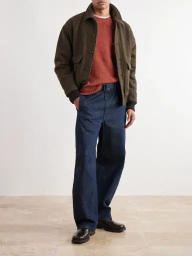 De Bonne Facture Brushed Merino Wool Sweater - Men | Thumbnail 2