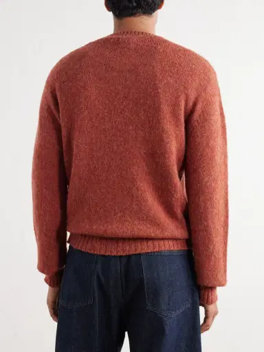 De Bonne Facture Brushed Merino Wool Sweater - Men | Thumbnail 4