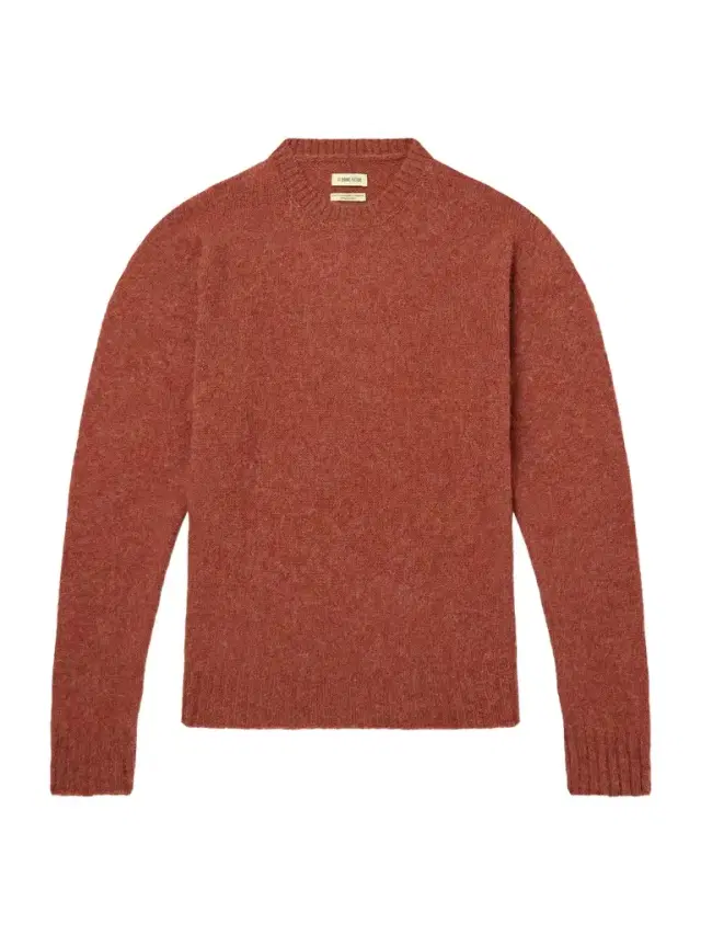 De Bonne Facture Brushed Merino Wool Sweater - Men