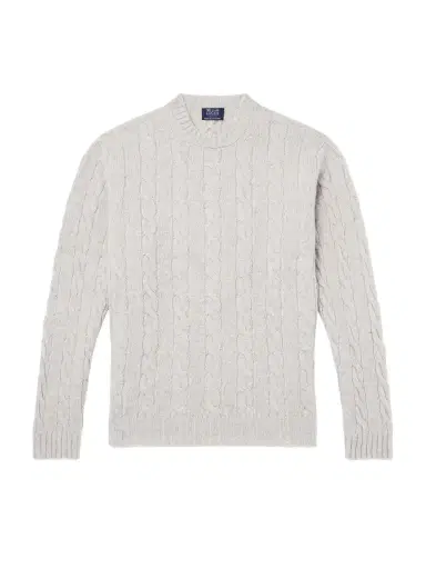 William Lockie Cable-Knit Wool Sweater - Men | Thumbnail 1