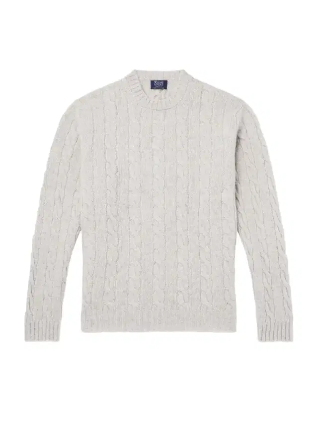 William Lockie Cable-Knit Wool Sweater - Men