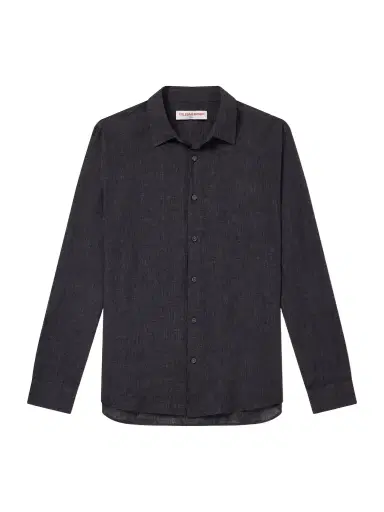Orlebar Brown Giles Linen Shirt - Men | Thumbnail 1