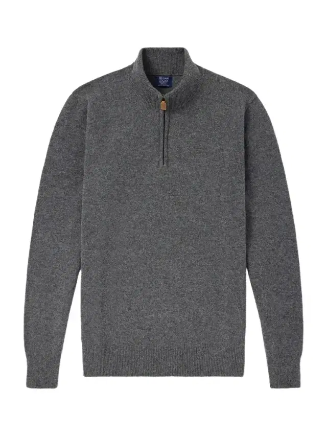 William Lockie Wool Half-Zip Sweater - Men