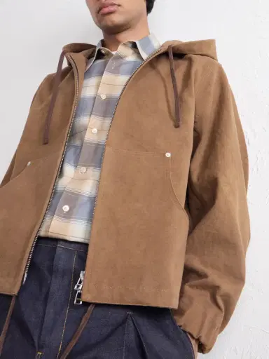 SAGE NATION Duck Cotton-Canvas Hooded Blouson Jacket - Men | Thumbnail 5 SAGE NATION Duck Cotton-Canvas Hooded Blouson Jacket - Men | Thumbnail 5