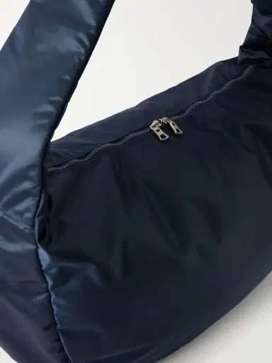 Master-Piece Ark Leather-Trimmed Satin Shoulder Bag - Men | Thumbnail 5