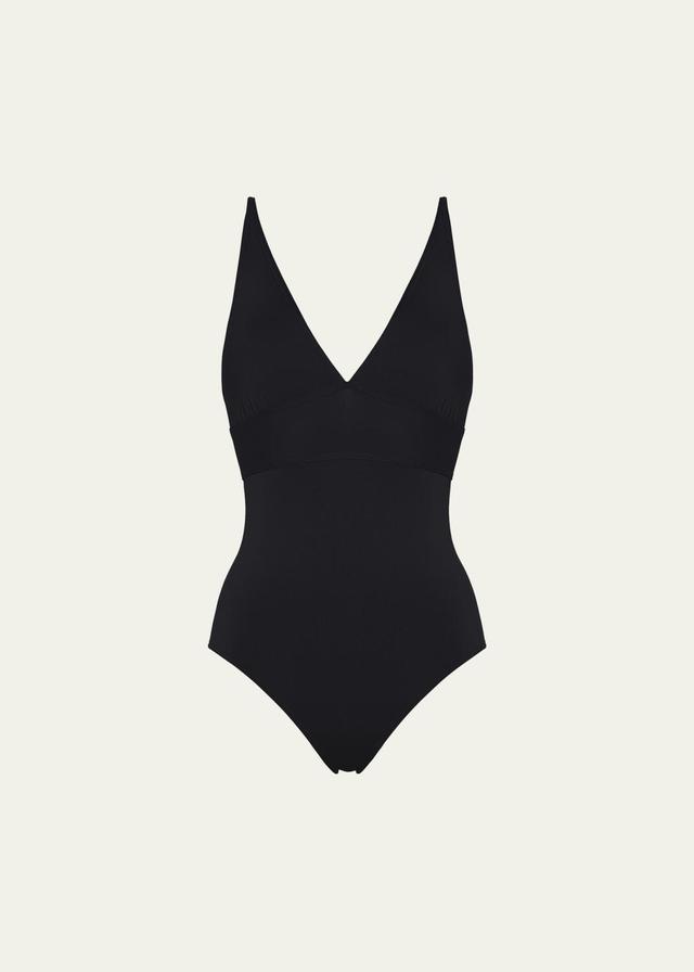 Eres Larcin Deep V Triangle One-Piece Swimsuit