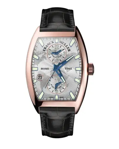 Franck Muller Men's 18K Rose Gold Master Banker Watch with Alligator Strap | Thumbnail 1 Franck Muller Men's 18K Rose Gold Master Banker Watch with Alligator Strap | Thumbnail 1