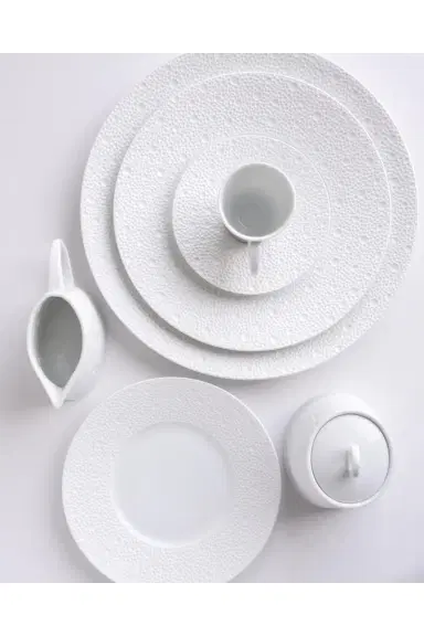 Bernardaud Ecume White Dinner Plate | Thumbnail 4