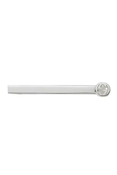 Gucci Sterling Silver Interlocking G Tie Bar | Thumbnail 2 Gucci Sterling Silver Interlocking G Tie Bar | Thumbnail 2