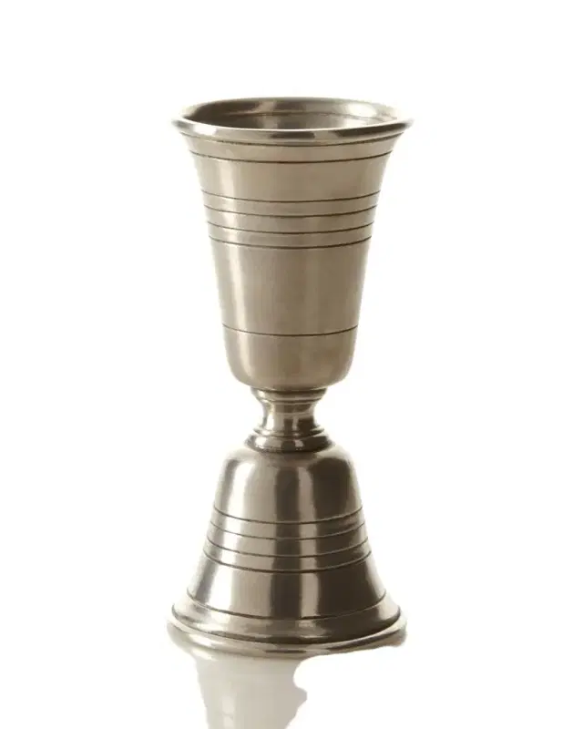 Match Handmade Pewter Double Jigger