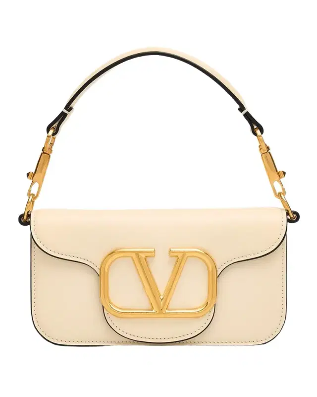 Valentino Garavani Loco Small VLOGO Calfskin Shoulder Bag