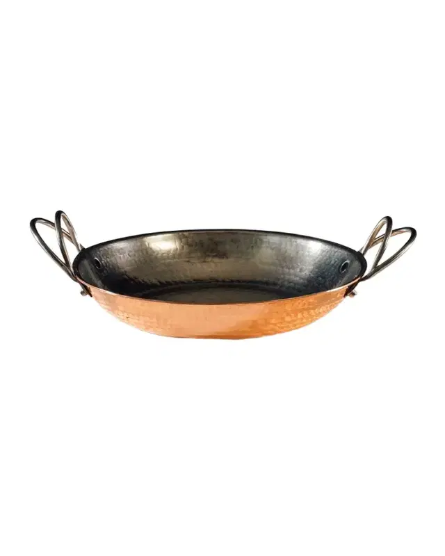 Sertodo Copper Copper Paella Pan, 8"Dia.