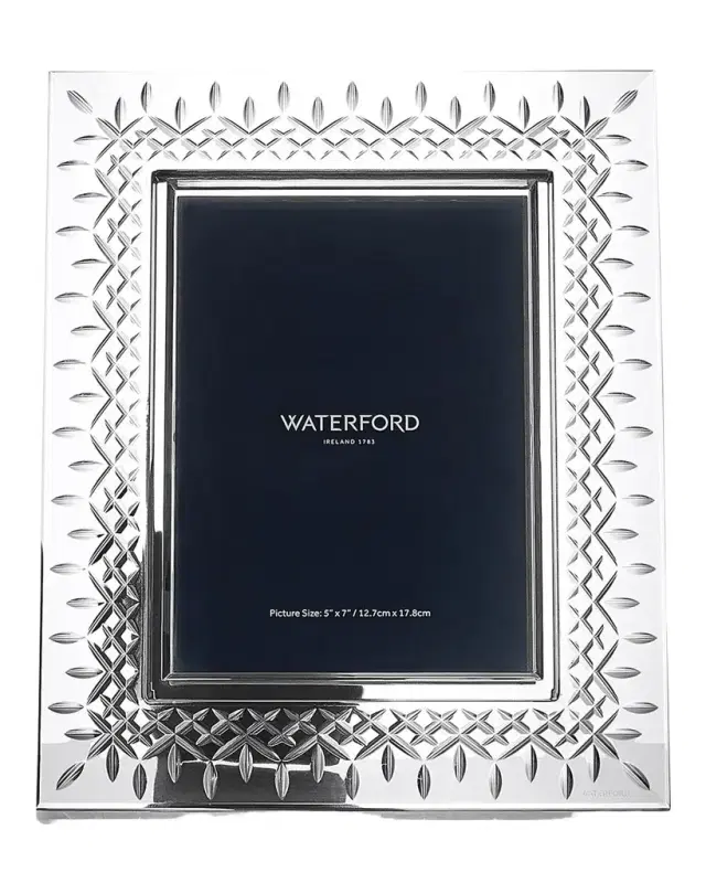 Waterford Crystal Lismore Photo Frame, 5" x 7"