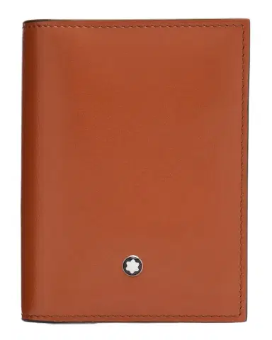 Montblanc Men's Meisterstuck Leather Card Holder | Thumbnail 1