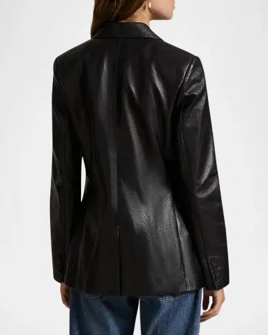 Polo Ralph Lauren Lambskin Leather Blazer | Thumbnail 3 Polo Ralph Lauren Lambskin Leather Blazer | Thumbnail 3