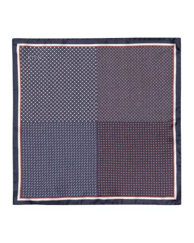 Eton Men's Four-Sided Silk Pocket Square | Thumbnail 1 Eton Men's Four-Sided Silk Pocket Square | Thumbnail 1