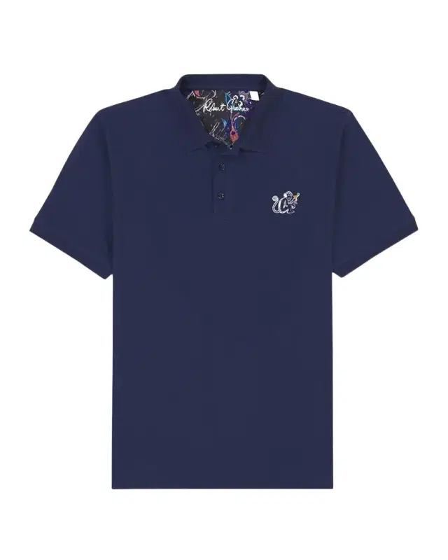 Robert Graham Men's Monkey Business Knit Polo Shirt