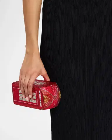 Judith Leiber Couture London Call Phone Booth Clutch Bag | Thumbnail 2
