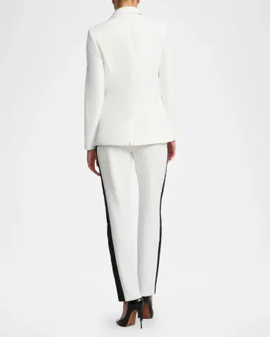 BCBGMAXAZRIA Satin-Lapel Tux Blazer | Thumbnail 3