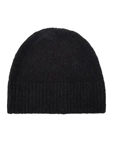 Dries Van Noten Men's Moss Wool Ribbed Beanie Hat | Thumbnail 2