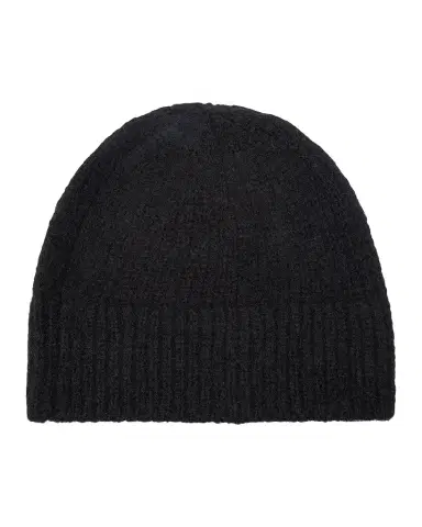 Dries Van Noten Men's Moss Wool Ribbed Beanie Hat | Thumbnail 1