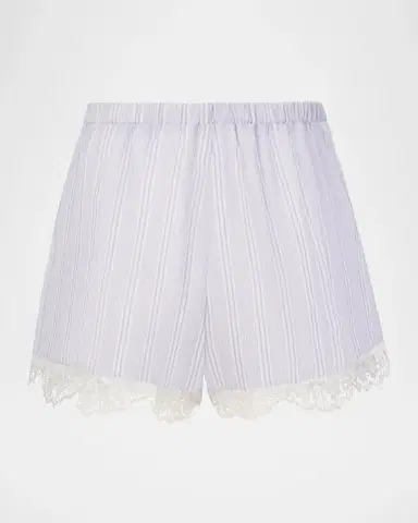 Frame The Stripe Lace Shorts | Thumbnail 8 Frame The Stripe Lace Shorts | Thumbnail 8