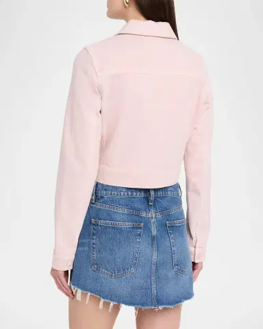 Frame The Small Denim Jacket | Thumbnail 3 Frame The Small Denim Jacket | Thumbnail 3
