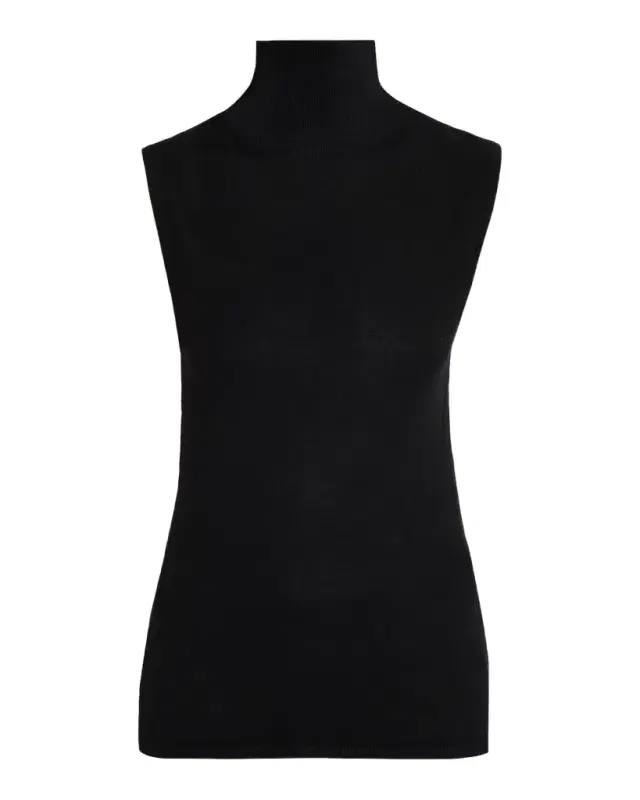 PRABAL GURUNG Sleeveless Turtleneck Sweater