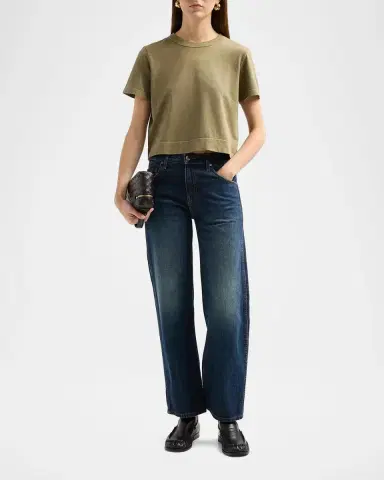 Frame The Boxy Cotton T-Shirt | Thumbnail 2