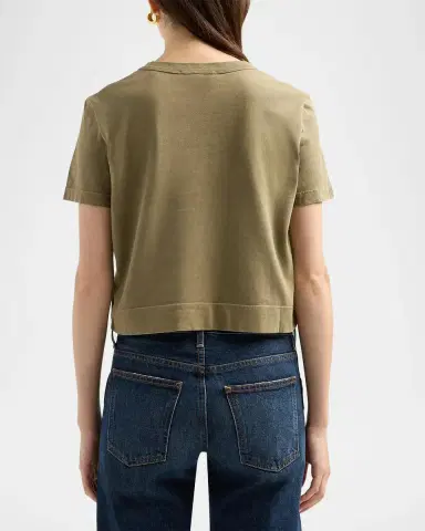 Frame The Boxy Cotton T-Shirt | Thumbnail 3